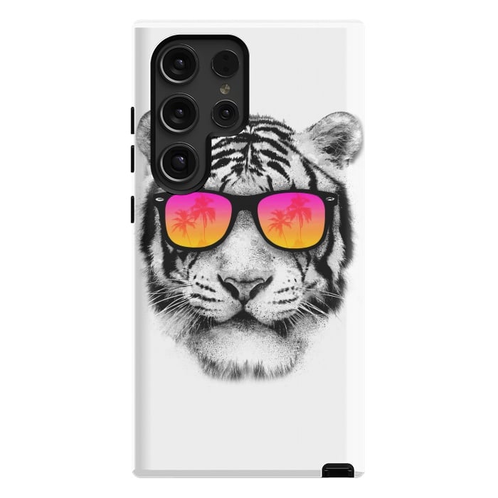 Galaxy S24 Ultra StrongFit The Coolest Tiger by Mitxel Gonzalez