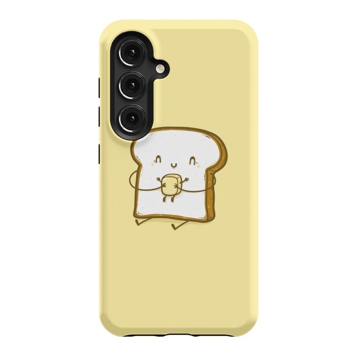 Galaxy S24 StrongFit Bread & Butter by Xylo Riescent