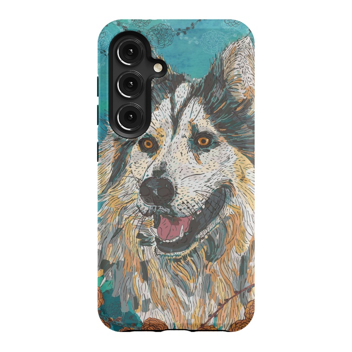 Galaxy S24 StrongFit Husky by Lotti Brown