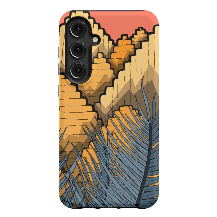 Galaxy S24 Plus StrongFit Pyramid Mountains by Steve Wade (Swade)