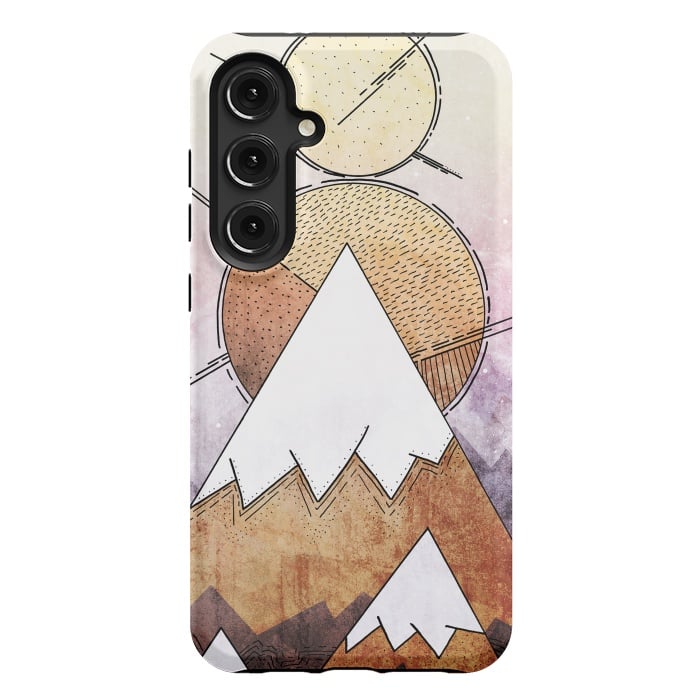 Galaxy S24 Plus StrongFit Metal Mountains by Steve Wade (Swade)