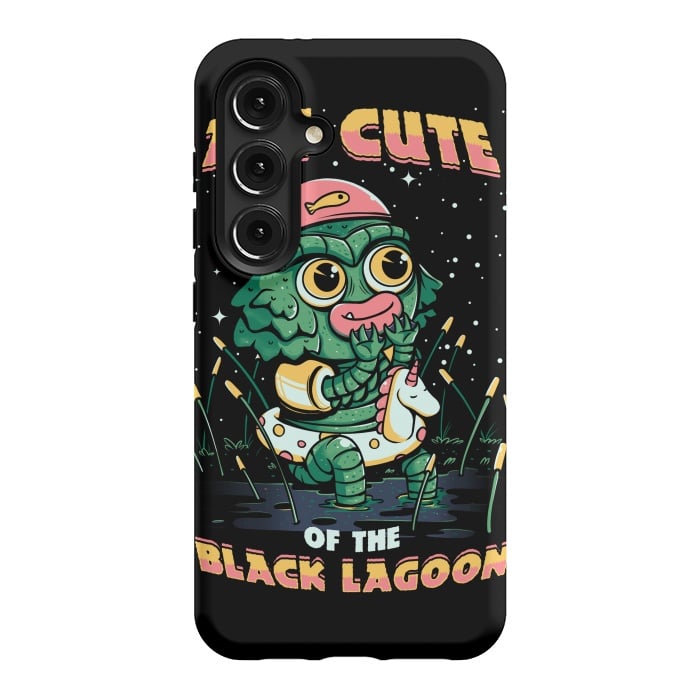 Galaxy S24 StrongFit Cute of the black lagoon! by Ilustrata
