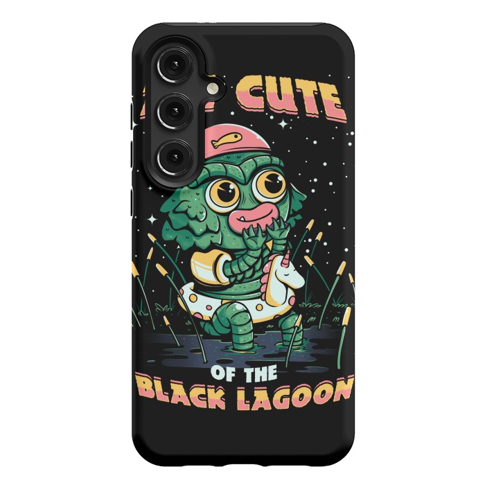Galaxy S24 Plus StrongFit Cute of the black lagoon! by Ilustrata