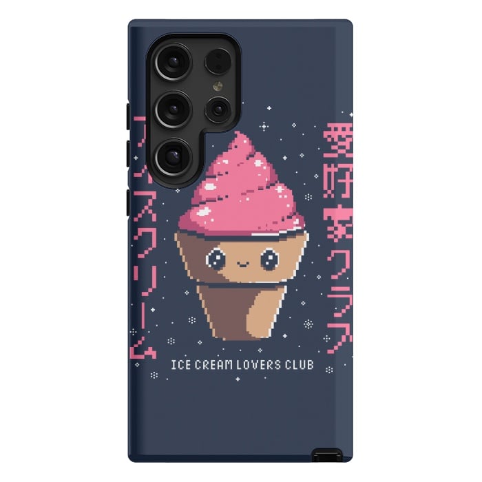 Galaxy S24 Ultra StrongFit Ice cream lovers club by Ilustrata