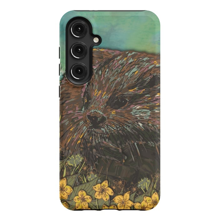 Galaxy S24 Plus StrongFit Otter by Lotti Brown