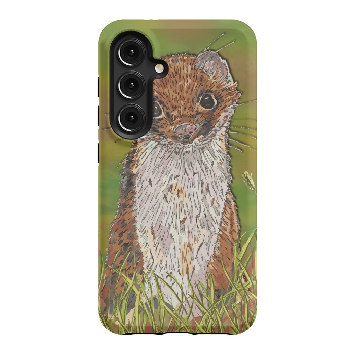 Galaxy S24 StrongFit Summer Stoat by Lotti Brown