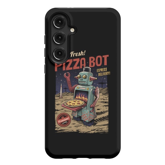 Galaxy S24 Plus StrongFit Pizza Bot by Vincent Patrick Trinidad