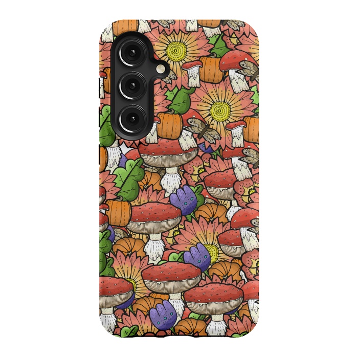 Galaxy S24 StrongFit Autumn Pattern by Steve Wade (Swade)