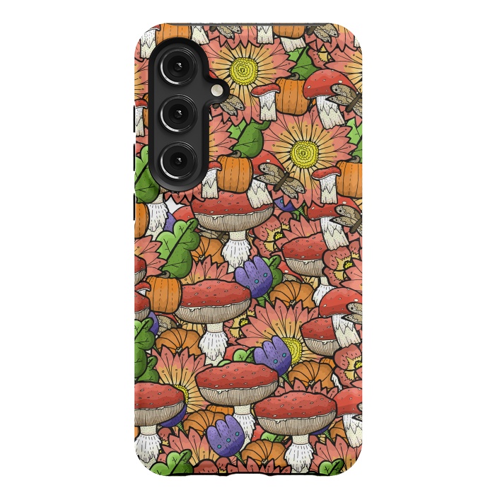 Galaxy S24 Plus StrongFit Autumn Pattern by Steve Wade (Swade)