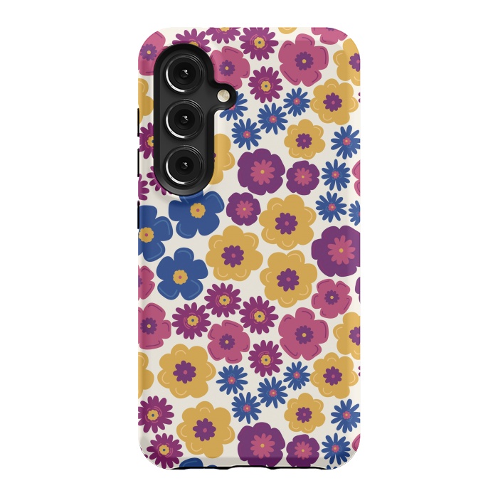 Galaxy S24 StrongFit Pop Floral by TracyLucy Designs