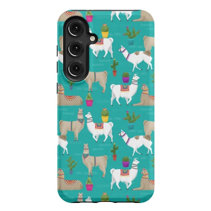 Galaxy S24 Plus StrongFit Llama Drama by Noonday Design