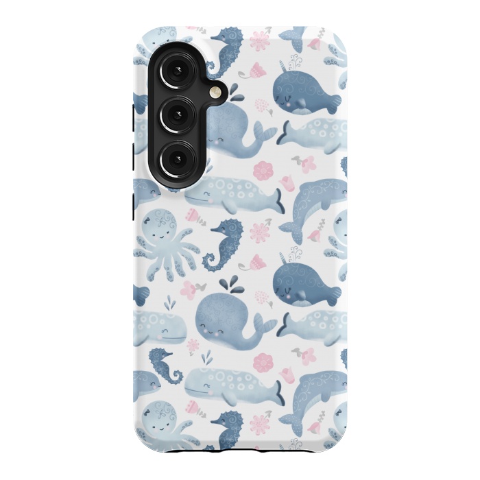 Galaxy S24 StrongFit Ocean Friends by Noonday Design