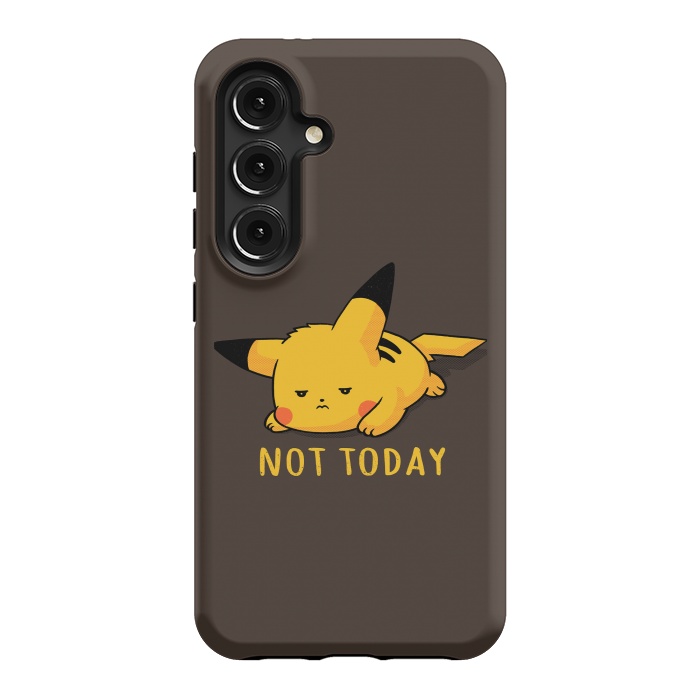 Galaxy S24 StrongFit Pikachu Not Today by eduely