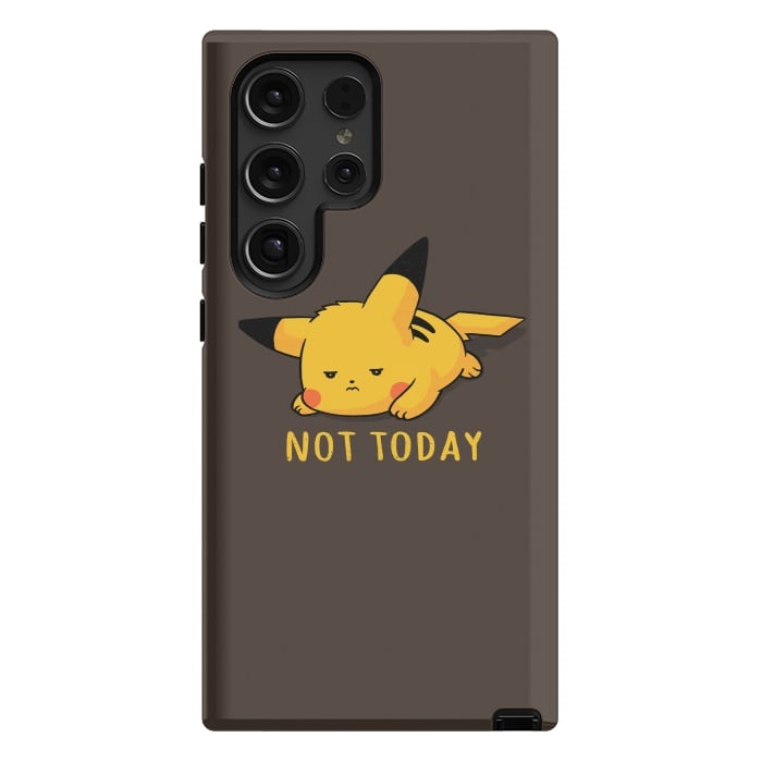 Galaxy S24 Ultra StrongFit Pikachu Not Today by eduely
