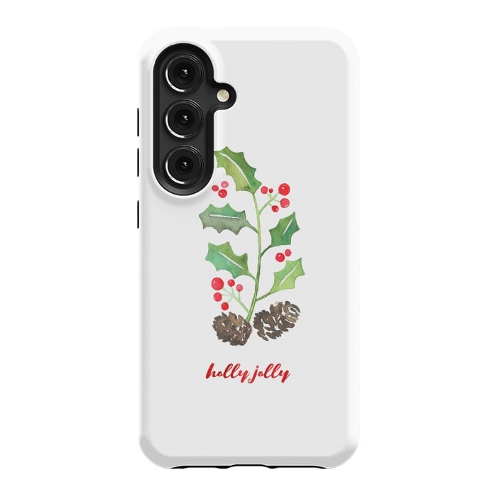 Galaxy S24 StrongFit Holly Jolly by Noonday Design