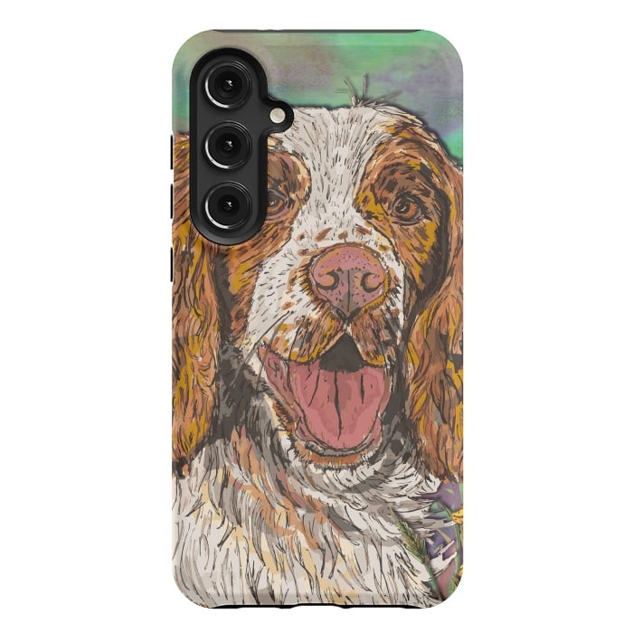 Galaxy S24 Plus StrongFit Spaniel by Lotti Brown