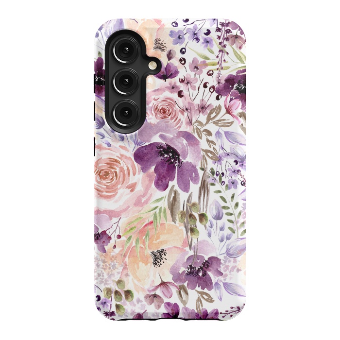 Galaxy S24 StrongFit Floral Chaos by Anis Illustration