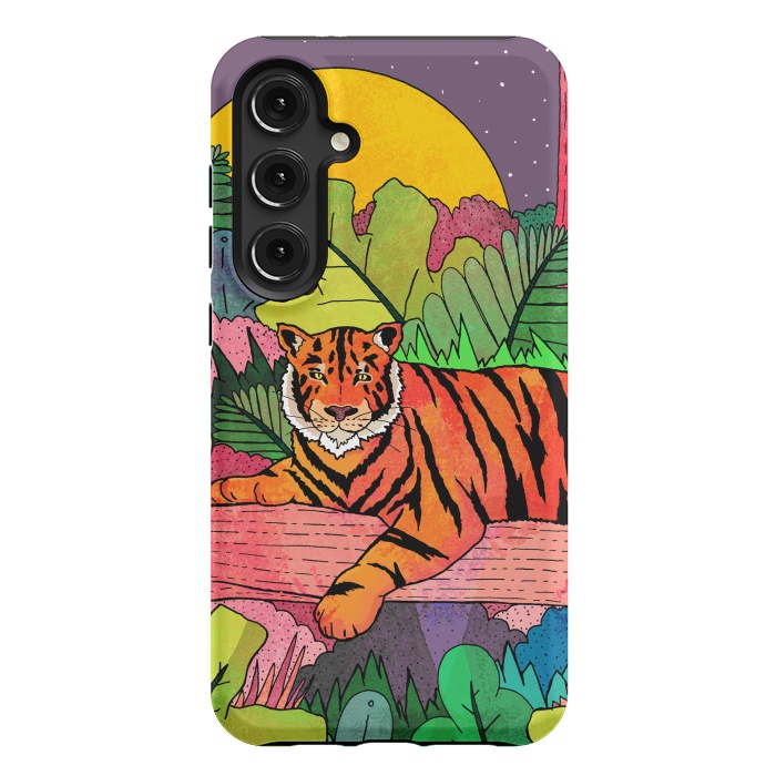 Galaxy S24 Plus StrongFit Spring Tiger by Steve Wade (Swade)
