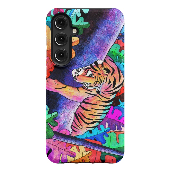 Galaxy S24 Plus StrongFit The lazy tiger by Steve Wade (Swade)