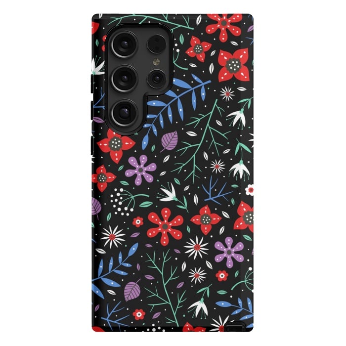 Galaxy S24 Ultra StrongFit Small Flower Patterns by ArtsCase