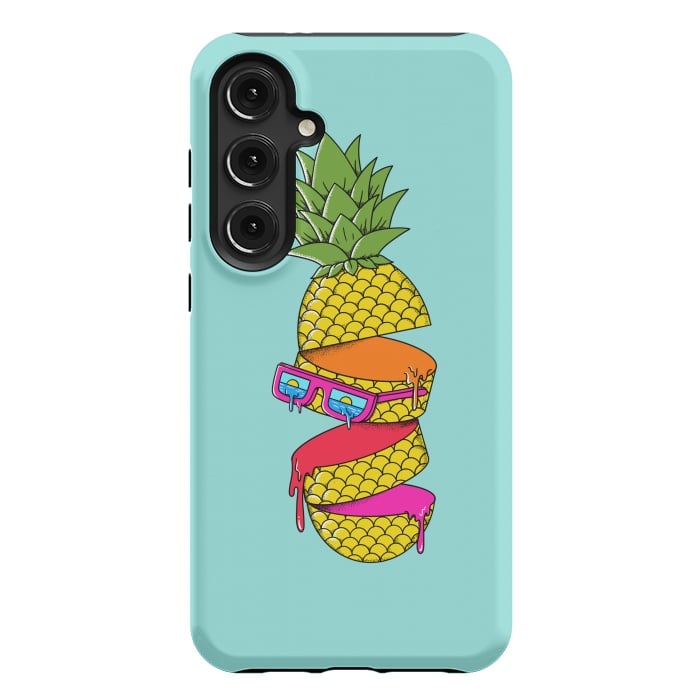 Galaxy S24 Plus StrongFit Pineapple Colors by Coffee Man