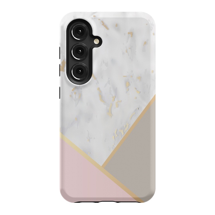 Galaxy S24 StrongFit Marble Geometry 0011 by ArtsCase