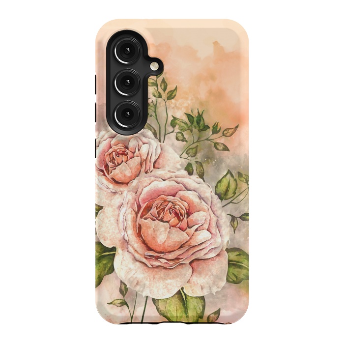Galaxy S24 StrongFit Behind The Rose by Creativeaxle