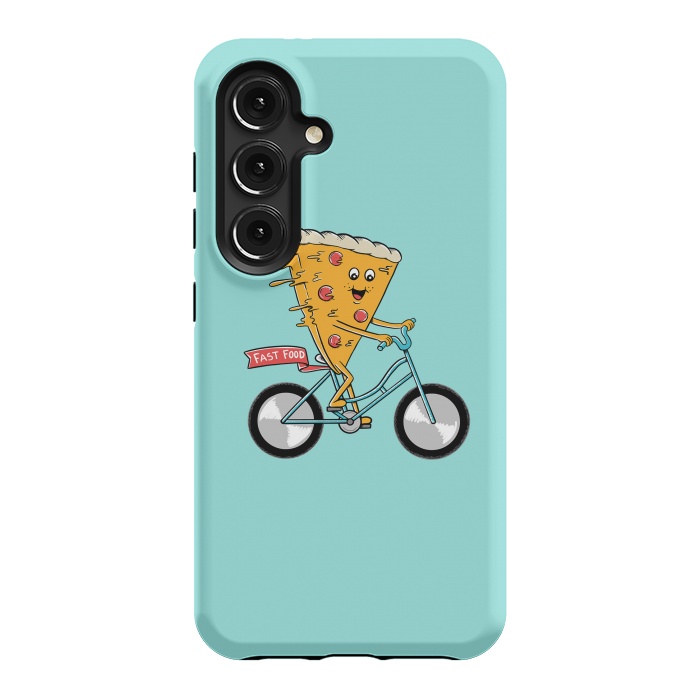 Galaxy S24 StrongFit Pizza Fast Food by Coffee Man