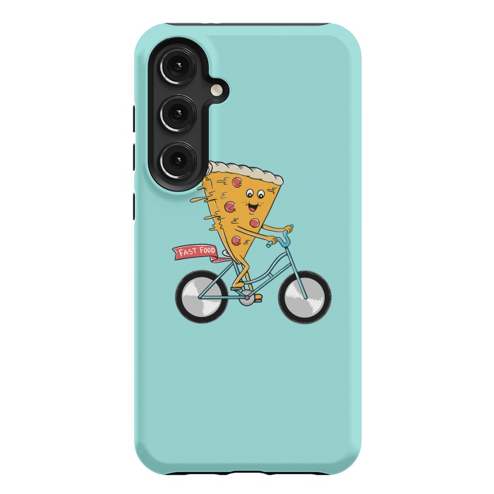 Galaxy S24 Plus StrongFit Pizza Fast Food by Coffee Man