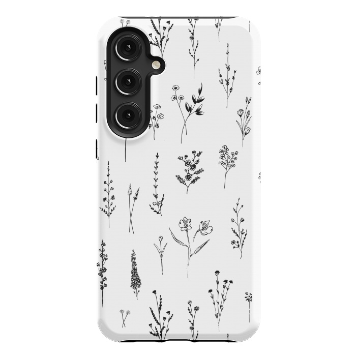 Galaxy S24 Plus StrongFit Wildflowers by Anis Illustration