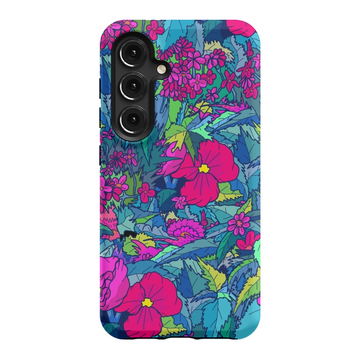 Galaxy S24 StrongFit Summer flowers by Steve Wade (Swade)