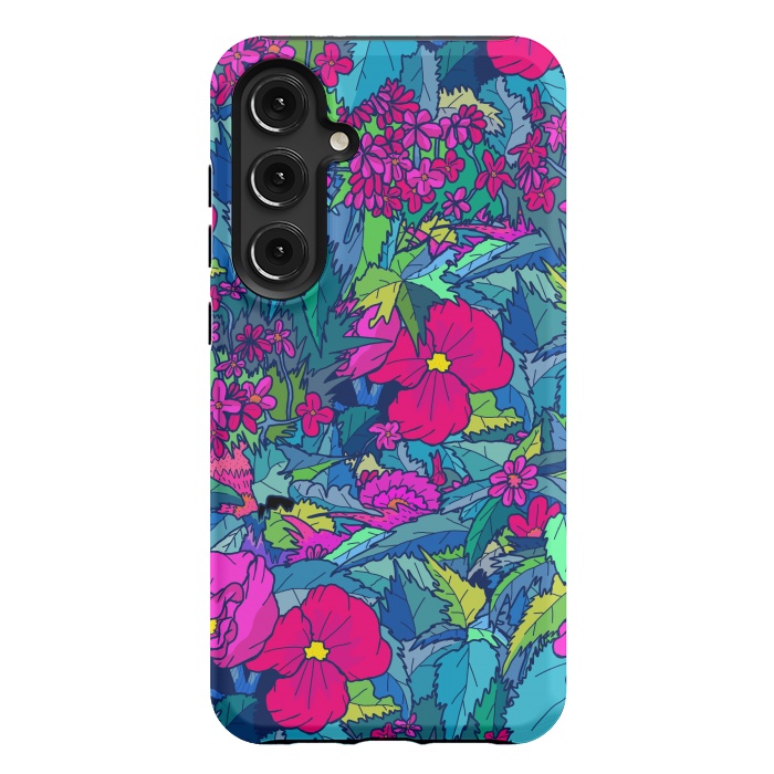Galaxy S24 Plus StrongFit Summer flowers by Steve Wade (Swade)