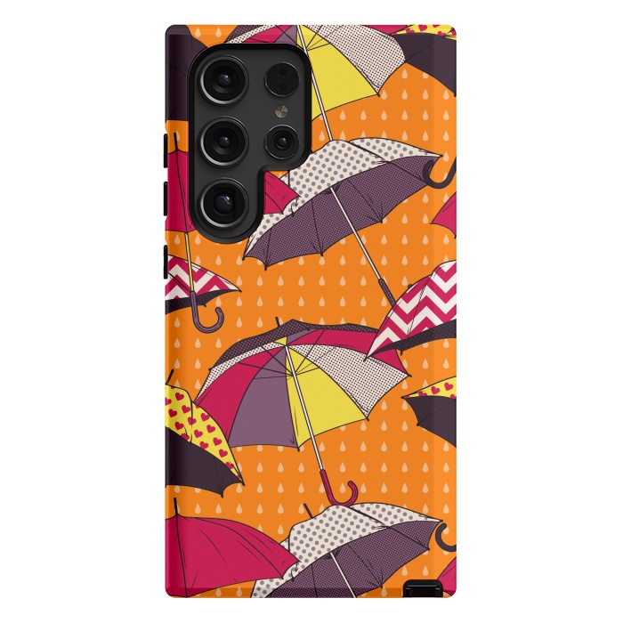 Galaxy S24 Ultra StrongFit Beautiful Umbrellas For Autumn by ArtsCase