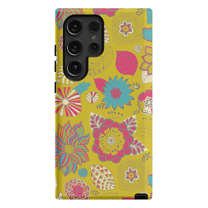 Galaxy S24 Ultra StrongFit country flowers for summer by ArtsCase