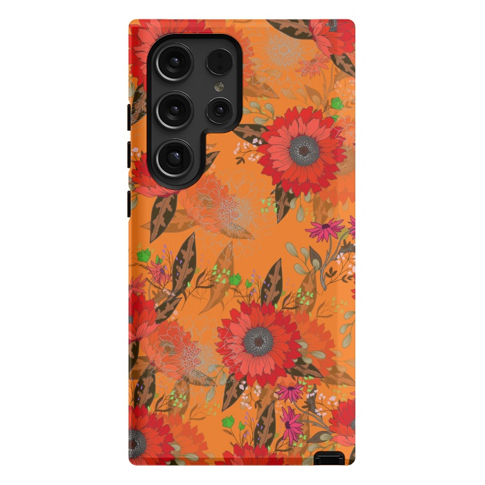 Galaxy S24 Ultra StrongFit Sunflowers for October by ArtsCase