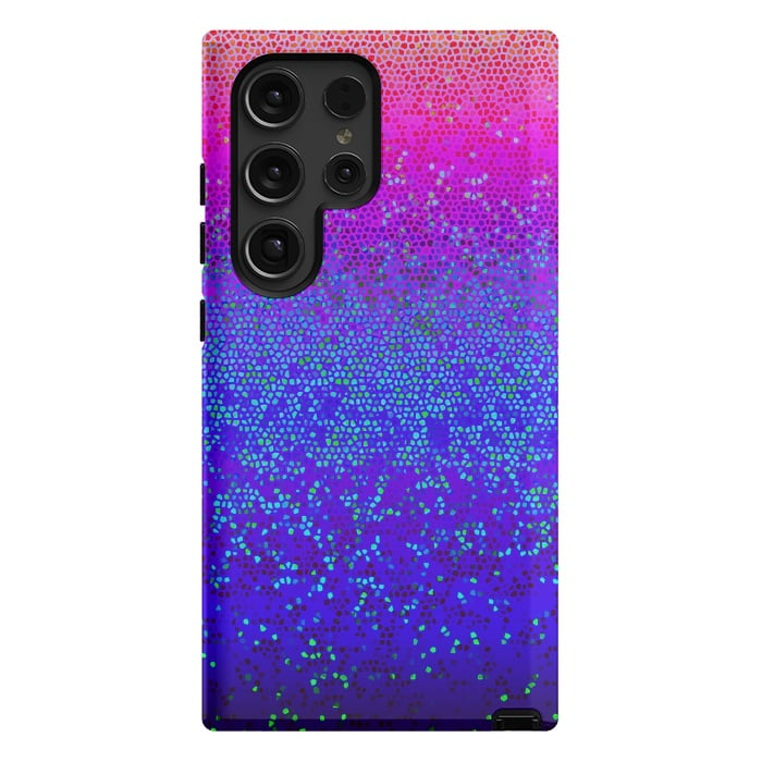 Galaxy S24 Ultra StrongFit Glitter Star Dust G248 by Medusa GraphicArt