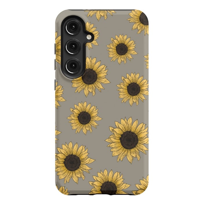Galaxy S24 Plus StrongFit Sunflowers by Jms