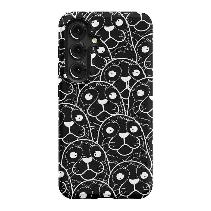 Galaxy S24 StrongFit Crazy seals by Steve Wade (Swade)