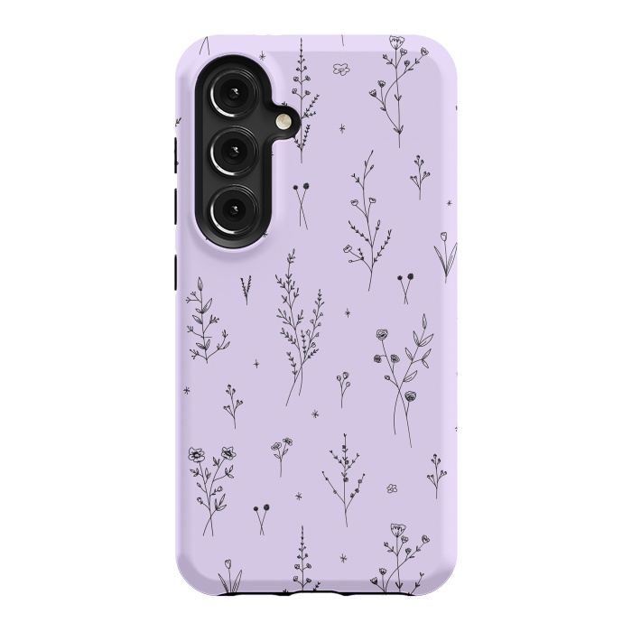 Galaxy S24 StrongFit Magic Wildflowers by Anis Illustration