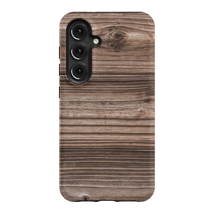 Galaxy S24 StrongFit wood by haroulita