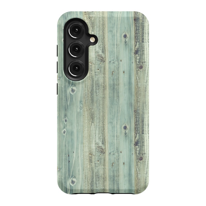 Galaxy S24 StrongFit blue wood by haroulita
