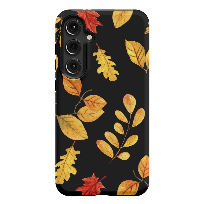 Galaxy S24 Plus StrongFit fall leaves x by haroulita