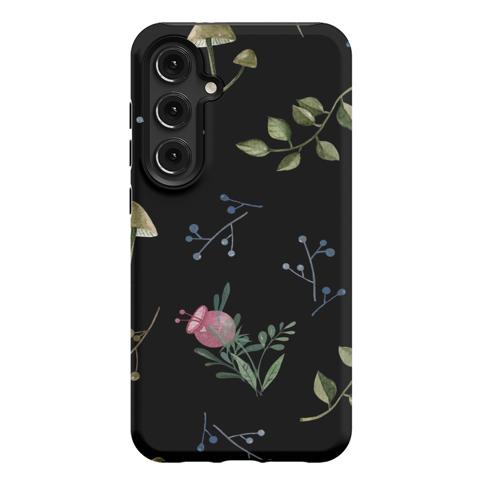 Galaxy S24 Plus StrongFit flower pattern cc by haroulita