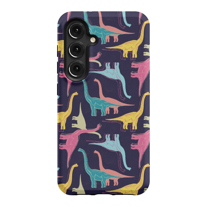 Galaxy S24 StrongFit Rubberneckers - Midnight Blue by Melissa Lee