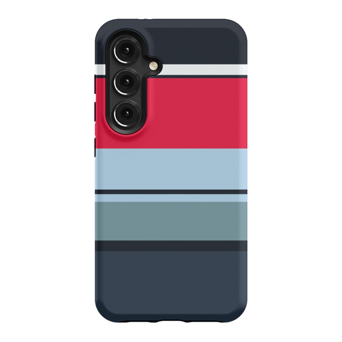 Galaxy S24 StrongFit Casual Reflective Striped by TMSarts
