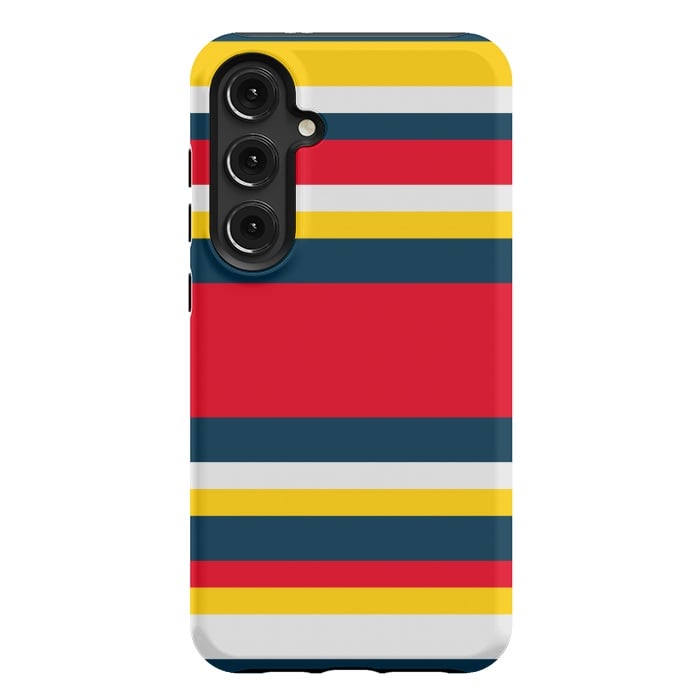 Galaxy S24 Plus StrongFit Colorful Casual Stripes by TMSarts