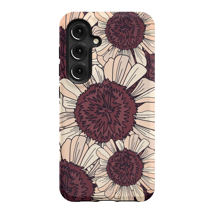 Galaxy S24 StrongFit Autumn flowers by Steve Wade (Swade)