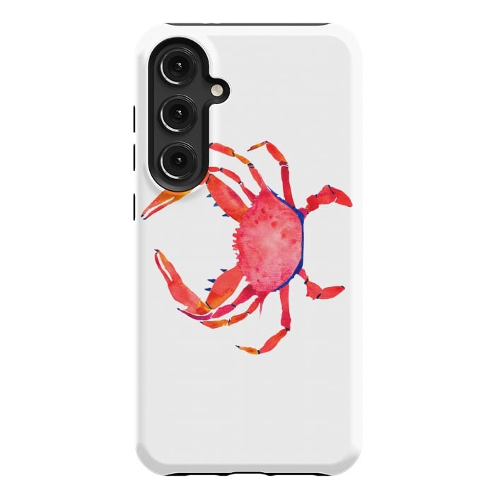 Galaxy S24 Plus StrongFit Red Crab by Amaya Brydon