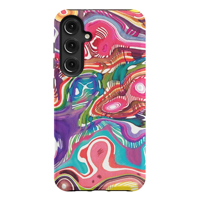 Galaxy S24 Plus StrongFit Dreaming shapes by Ninola Design