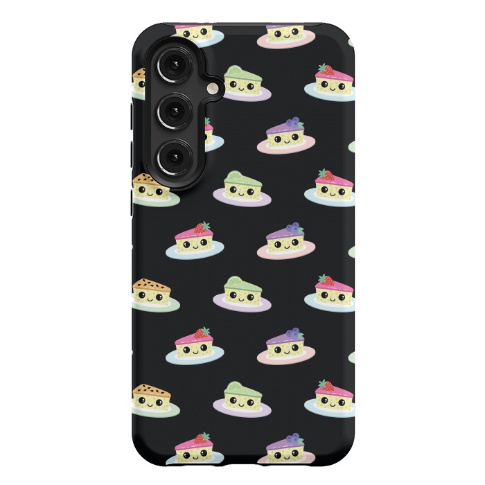 Galaxy S24 Plus StrongFit Cheesecake pattern by Laura Nagel